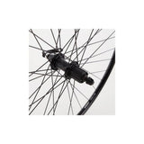 M Part Wheels hybrid rear quick release cassette wheel, 700c black, compatible with 8/9/10 speed bikes, bike component for performance.