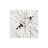M Part rear solid 135mm alloy freewheel for hybrid bike, 36H, 6/7 speed, with visible spokes and gear mechanism.