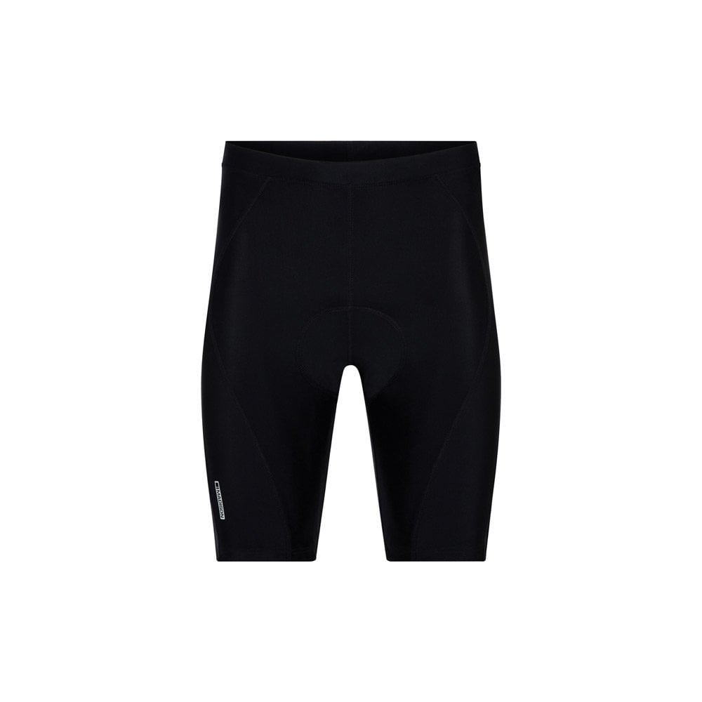 Madison Freewheel Tour men's cycling shorts with chamois padding and reflective details, designed for comfortable biking.