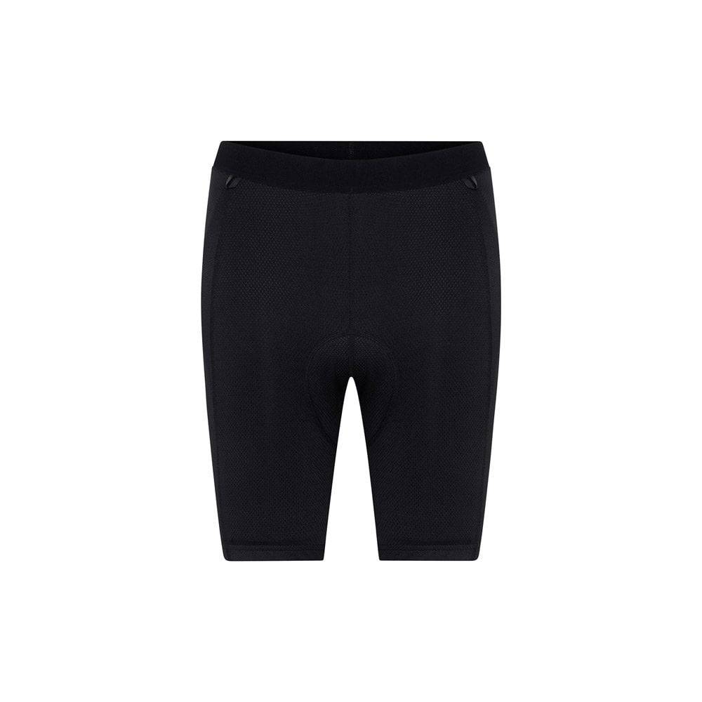 Madison Flux women's cycling shorts with gel-chamois padding and breathable mesh panels for comfortable riding.