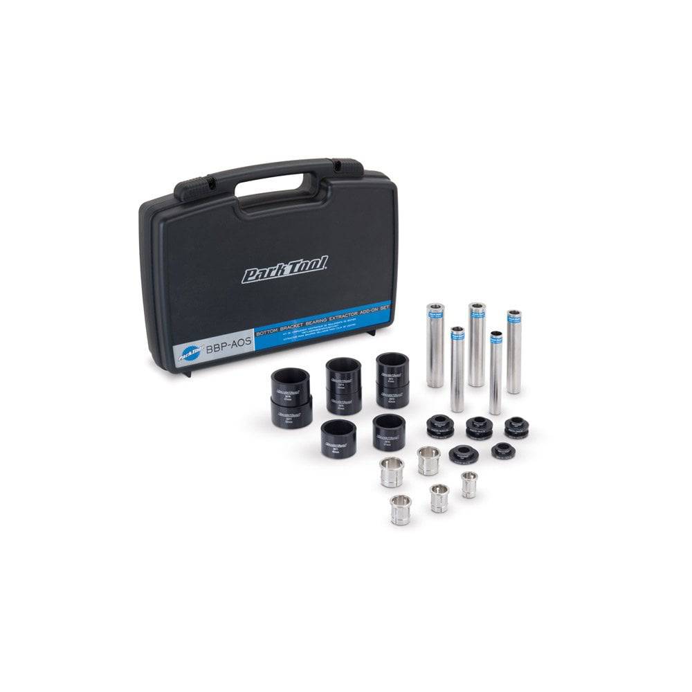 Park Tool BBP-AOS Bottom Bracket Bearing Extractor Add-On Set for BBP-1.2 workshop bike maintenance kit