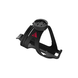 Profile Design Axis Grip bottle cage with Garmin mount, featuring secure hydration holder and durable accessories for bikes.