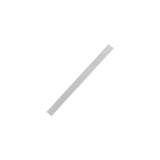 Profile Design Aero HC clear vinyl drink tube, 280mm replacement component for hydration systems, showing a flexible, transparent tube.