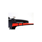 Profile Design bike frame protection strip kit with cable tie channels, showing black protective strips on a bicycle frame.