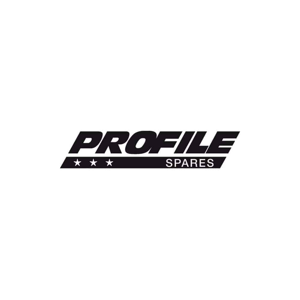 Profile Design 10mm spacer for stem handlebar height adjustment, shown in black, designed for bike component customization.