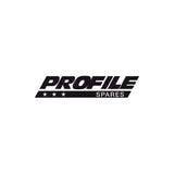 Profile Design 10mm spacer for stem handlebar height adjustment, shown in black, designed for bike component customization.