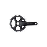 Shimano GRX FC-RX600 40T single chainset with 165mm crank arms, 11-speed, two-piece design, bike component for gravel riding.