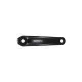 Shimano STEPS FC-E8000 e-bike crank arm set with 160mm length, black components for drivetrain upgrade.