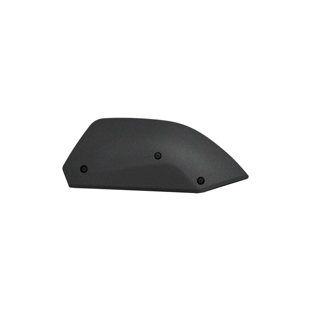 Shimano STEPS DC-EP800-B left drive unit cover for e-bike protection, showcasing the black component with branding details.