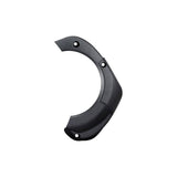 Shimano STEPS SM-DUE61 trekking drive unit cover with screws for e-bike components, shown on a bicycle.