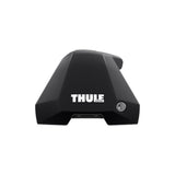 Thule 7205 Edge Bar Clamp Kit with Locking System for roof load carriers, showing black clamps and locking mechanisms.