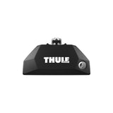 Thule 7106 Evo flush rail foot pack for low profile roof rails, set of four, designed for vehicle roof rack accessories.