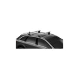 Thule 7106 Evo Flush Rail Foot Pack for low profile roof rails, set of four, car roof rack accessories, durable and secure.