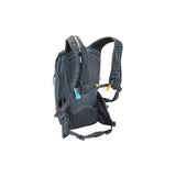 Thule Rail Pro E-MTB hydration backpack with 18L cargo and 2.5L reservoir, slate color, designed for cycling accessories.
