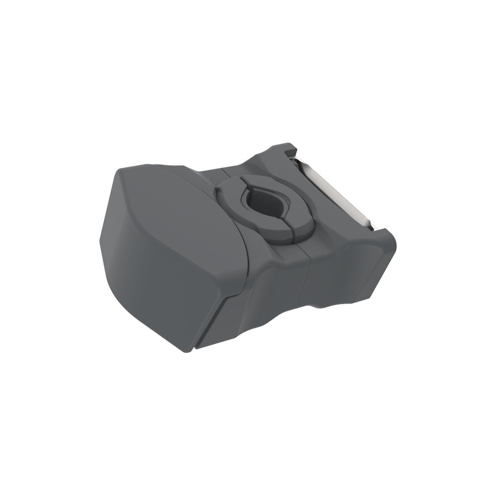 Urban Iki Compact Adaptor for child seat, fits A Head & Quill stems, bike accessory, shown mounted on a bicycle stem.