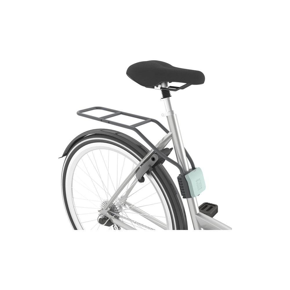 Urban Iki frame mount accessory for child seat with quick install and click-and-go system, designed for easy attachment.