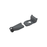 Urban Iki MTB adaptor for child seat, compatible with A head stem and cut steerers on mountain bikes, shown installed on bike.