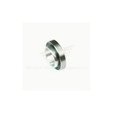 Wheels Manufacturing BB90 angular contact bearing for Trek 22mm crank replacement, showing the bearing and its sleek metal design.