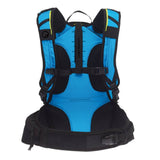 Ergon BA3 adjustable enduro and all-mountain panniers with hydration compartment, mounted on a bike for carrying gear.
