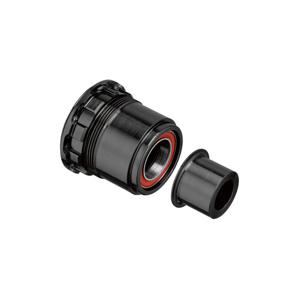DT Swiss Ratchet Freehub Conversion Kit for SRAM XD 142/12mm Boost hubs, includes freehub body and components for bike wheel upgrade.