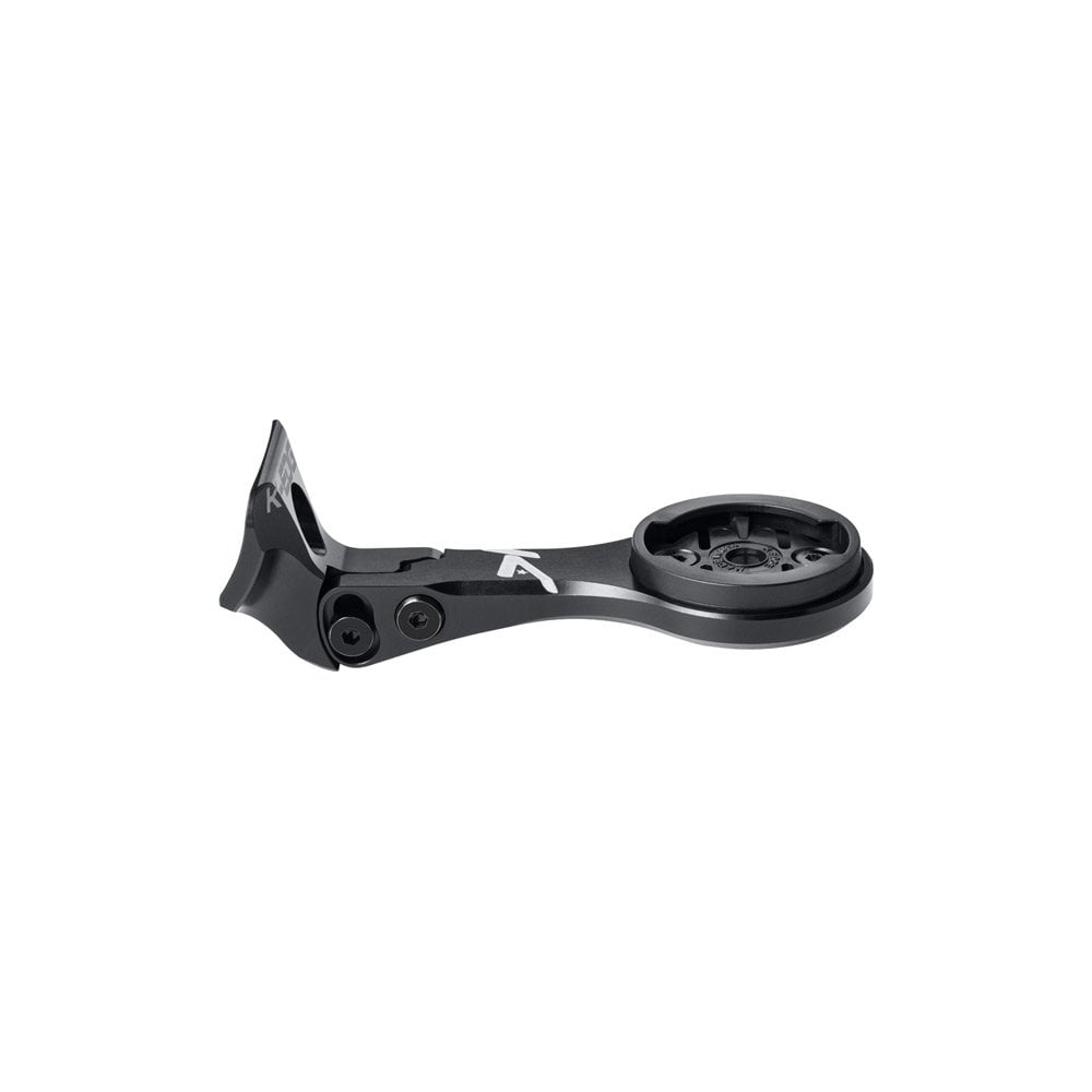 K-Edge Garmin mount for Trek Madone and Emonda Gen 6 integrated bar stem, black, bike component accessory