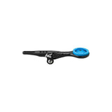 K-Edge Wahoo integrated handlebar mount combo in black anodized for cycling computers and cameras, securely attaches to bike handlebars.