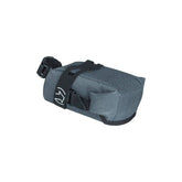 PRO Discover waterproof saddle bag with reflective details and adjustable closure, designed for cycling accessories.