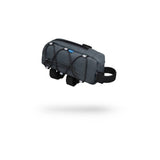 PRO Discover waterproof top tube bag with reflective elements and cable exit for bike accessories, 0.75L capacity.