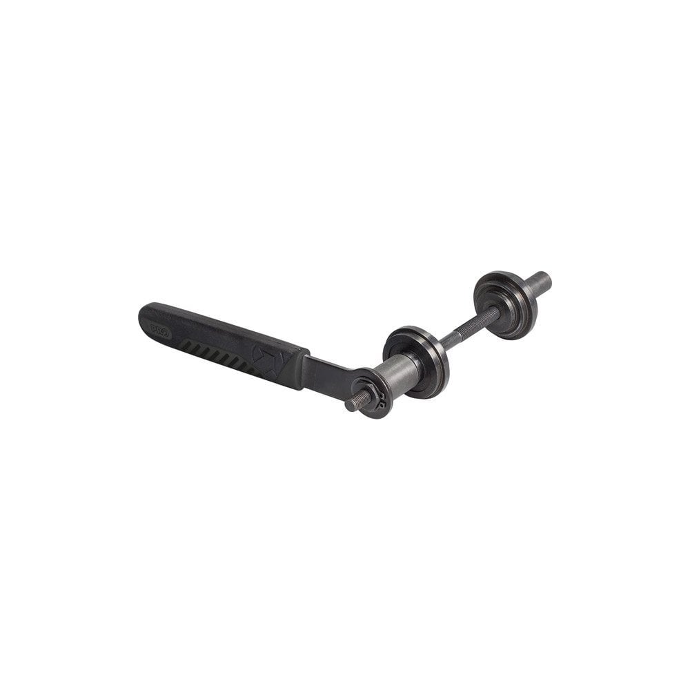 PRO BB press tool for installing 24mm and 30mm ID bearings, workshop use, with ergonomic handle and durable construction.