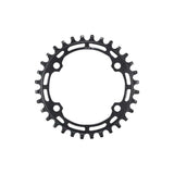 Shimano Deore FC-M5100-1 30T single chainring for 1x 10/11 speed bike drivetrain, direct mount component.