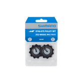 Shimano Deore RD-M6000 GS rear derailleur tension and guide pulley set for mountain bike components.