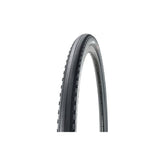 Maxxis Receptor gravel tire with tubeless-ready design, EXO protection, and dual compound technology for durable off-road cycling.