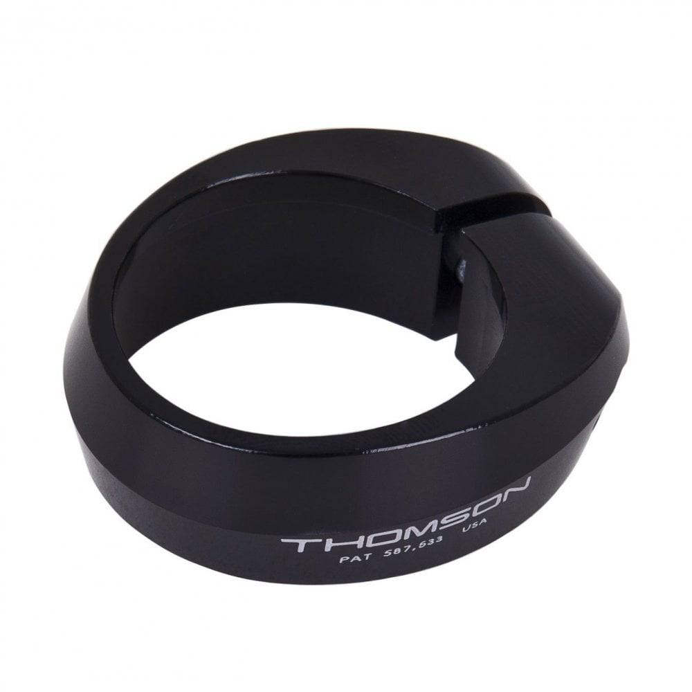 Thomson seatpost collar replacement bolt, washer, and barrel nut set for bike components, shown on a plain background