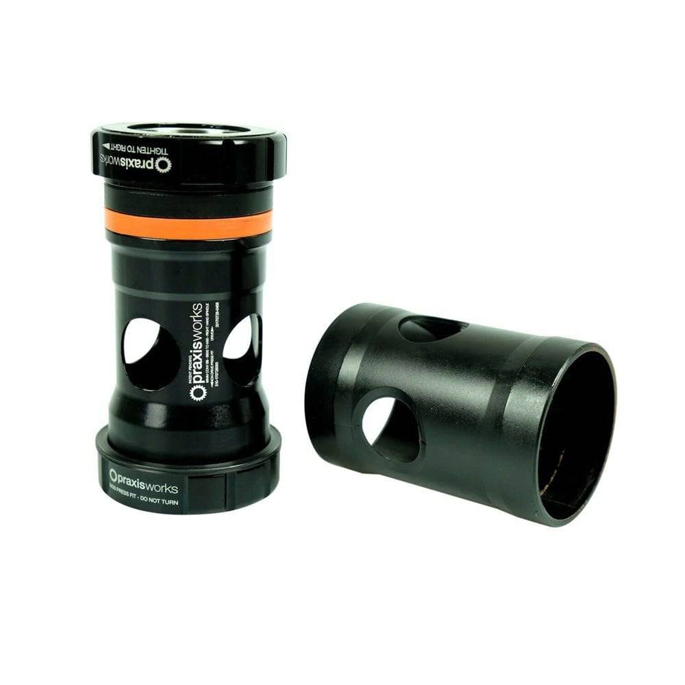 Praxis Works BB M30 Road Bottom Bracket with ceramic bearings, 68mm, suitable for BB30 and PF30 frames, component for bike drivetrain
