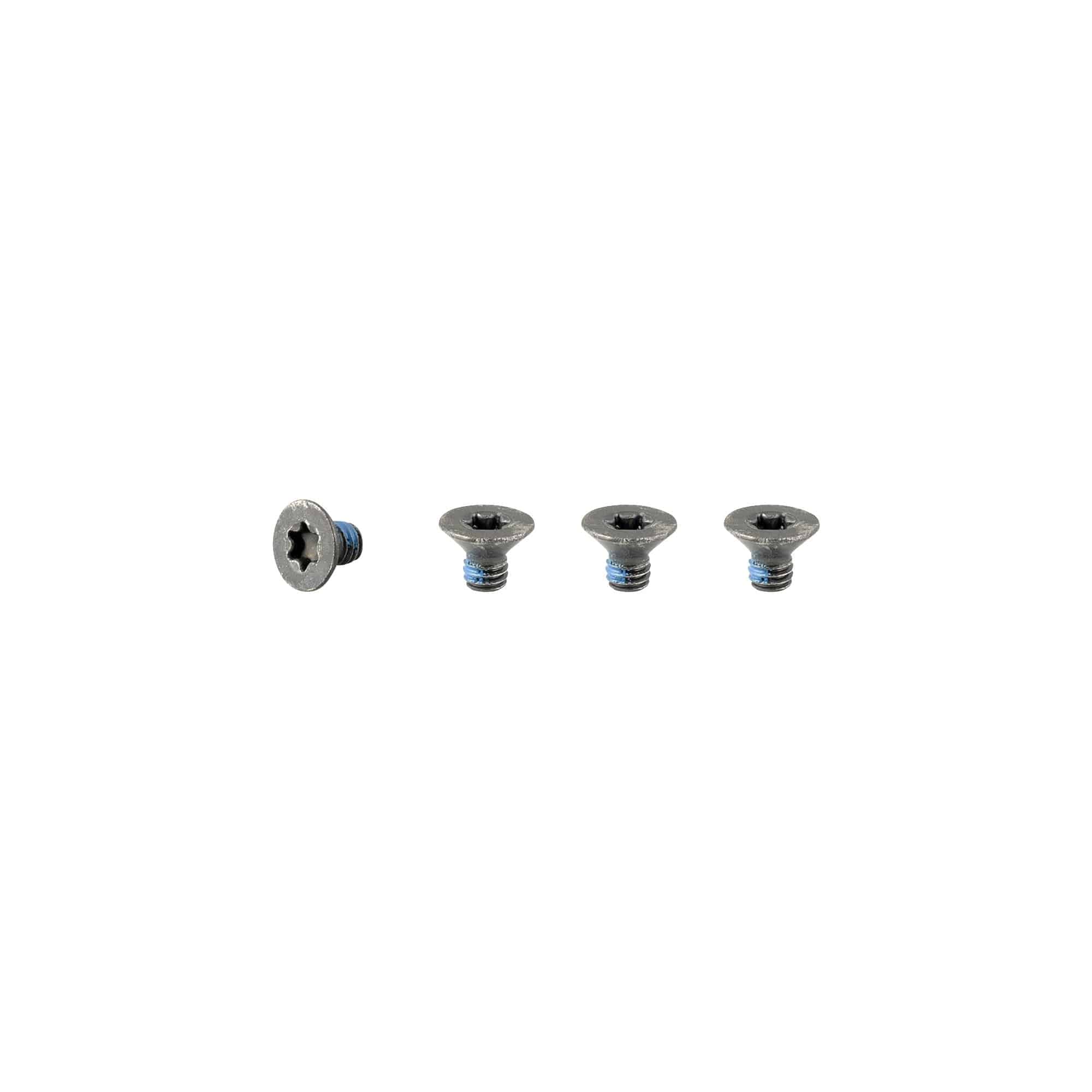 Black Trek Motor Armor hardware M4 x 6mm component for TQ and Fazua motors, designed for bike motor protection and mounting.