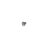 Trek silver carbon MTB derailleur hanger button head bolt for bike components on carbon frames.