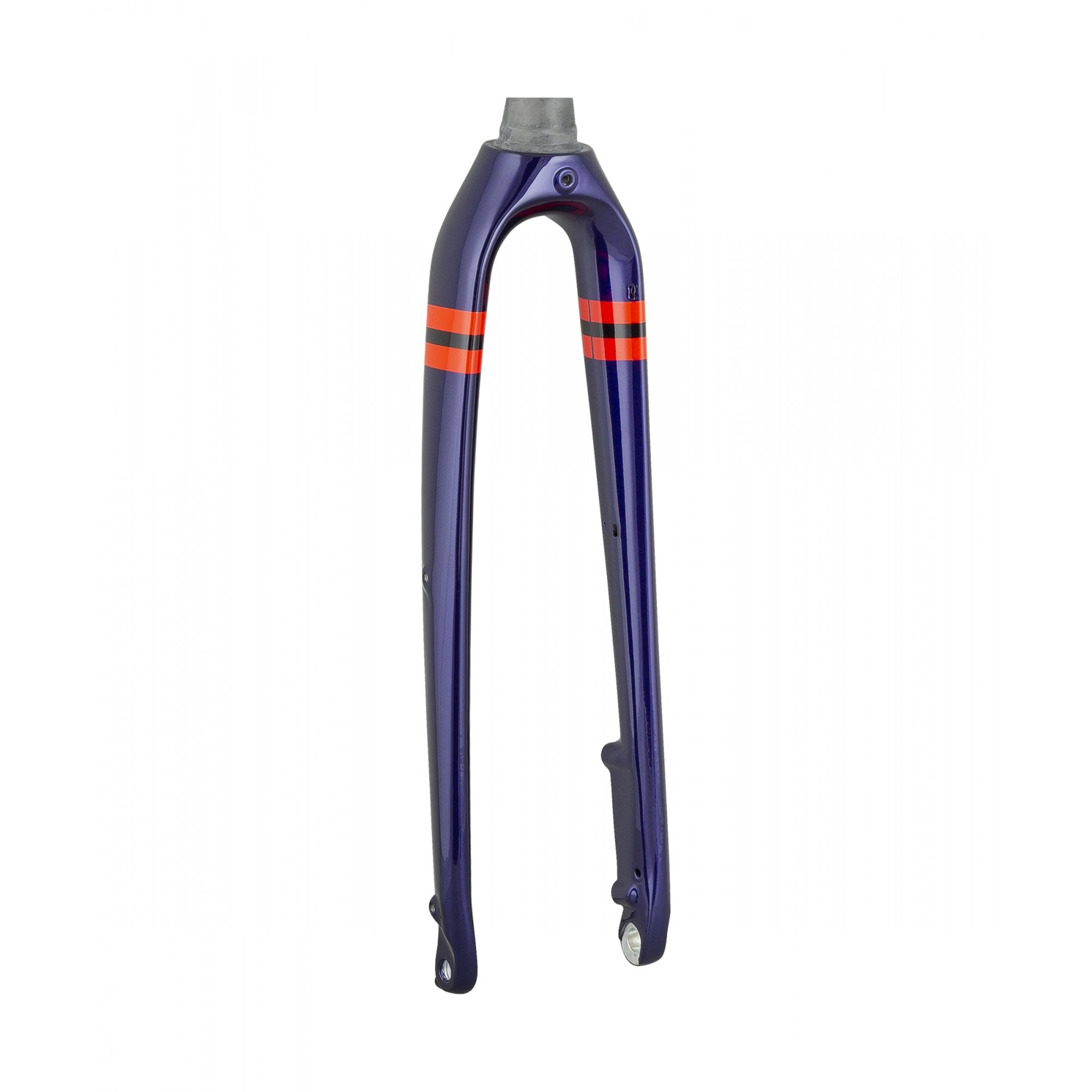 Trek 2021 Checkpoint ALR 700C gravel bike forks, durable components designed for improved steering and stability on rough terrain.
