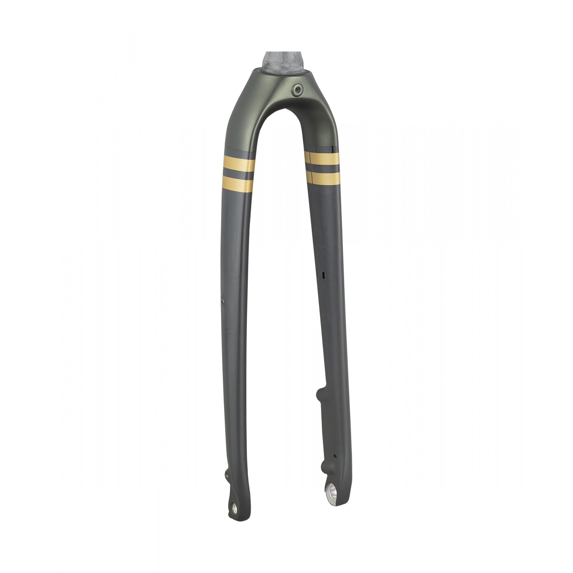 Trek 2021 Checkpoint SL gravel bike fork with aluminum construction, designed for precise steering and durability.