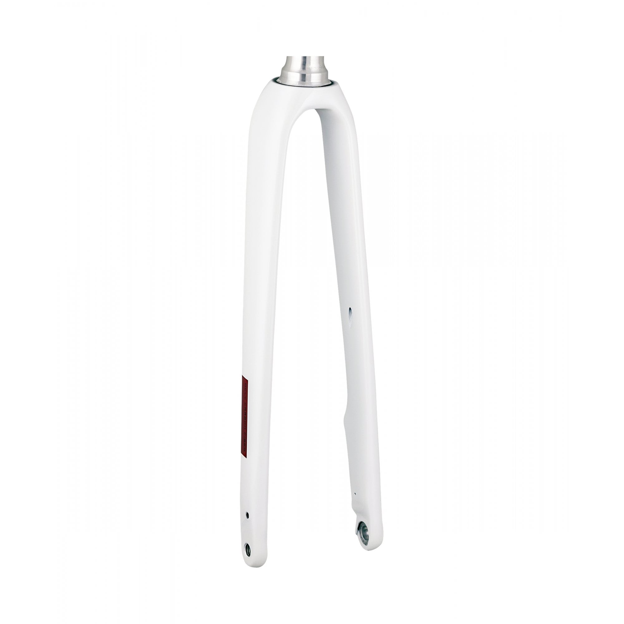 Trek Domane AL 3 2021 road bike disc brake forks, lightweight aluminum components for performance cycling.