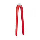 Trek Domane AL 4 2021 road bike disc brake forks, lightweight aluminum components with precise steering for Trek road bikes.