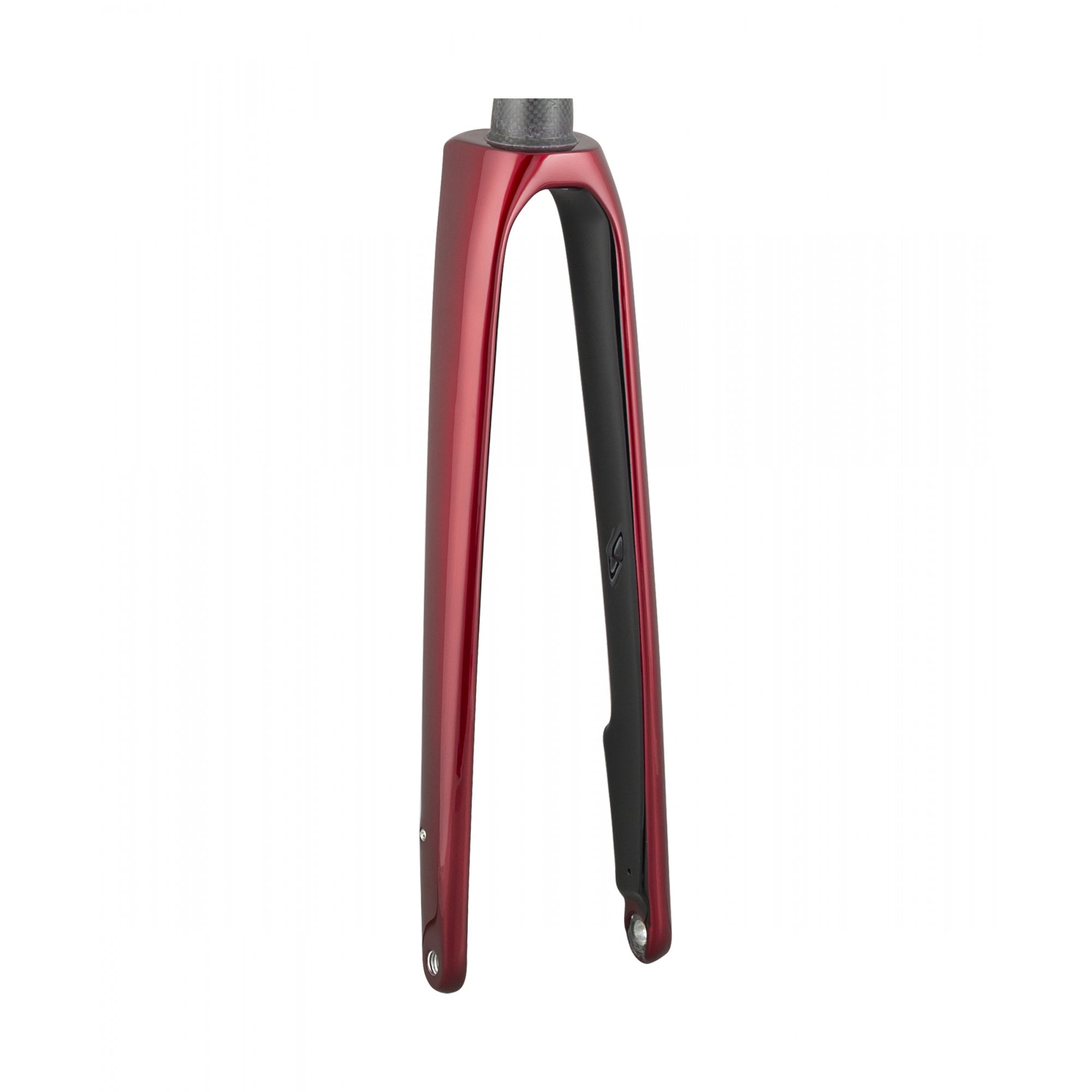 Trek Domane SLR 700C road bike forks with precise steering and control, featuring lightweight, aerodynamic component design.