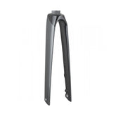 Trek Madone SL 700C road bike forks, lightweight carbon components designed for precise steering and control.