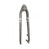 Trek 2021 Verve aluminum 700C disc brake fork for road bikes, showing the lightweight alloy construction and disc mounting points.