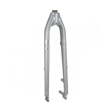 Trek Verve 2021 aluminum 700C disc brake fork for road bikes, showcasing the lightweight component with disc brake mounts.