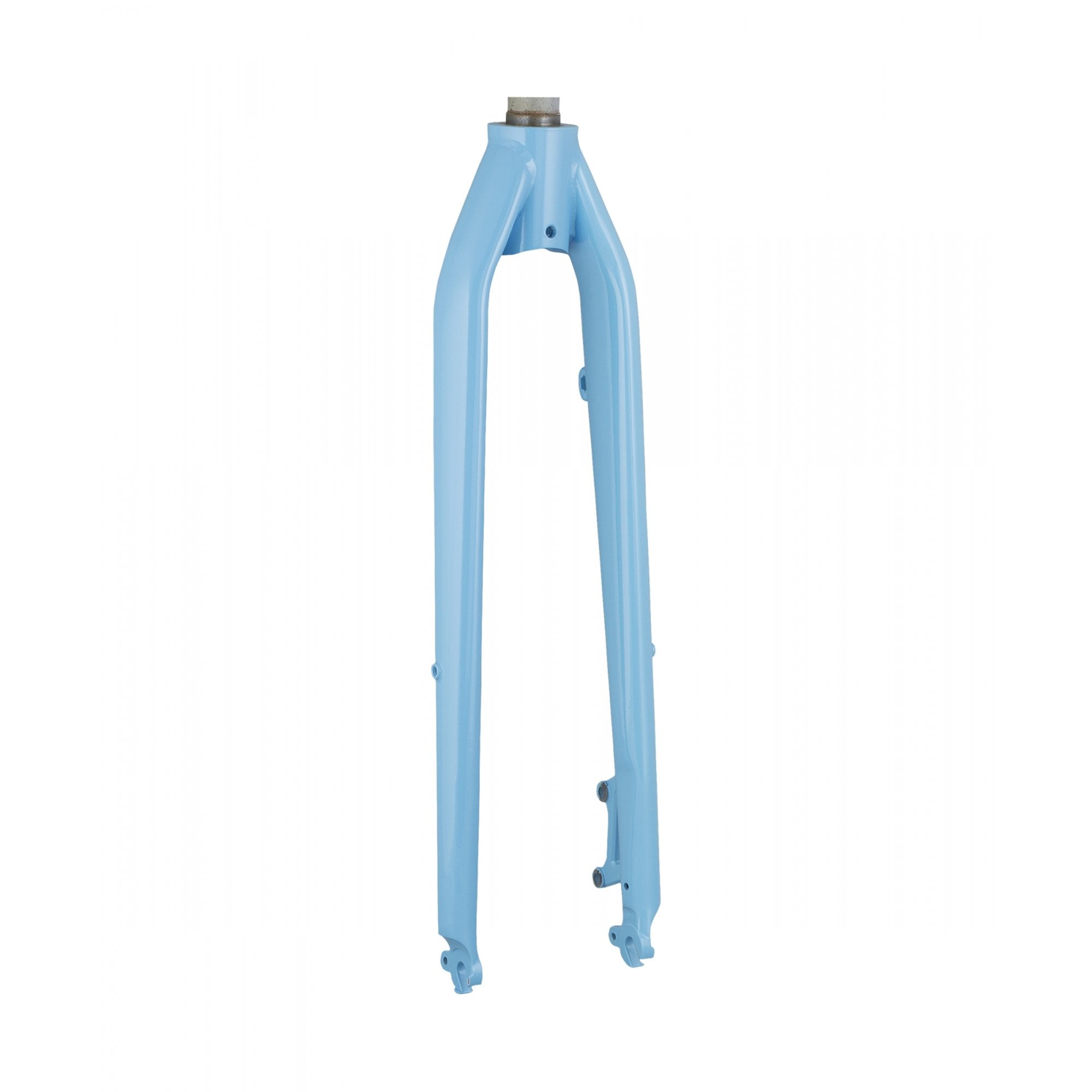 Trek Verve+ 2 700C replacement fork for mountain bike, durable components with suspension compatibility, black finish.