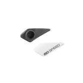 Trek 2021 Domane SLR rear IsoSpeed frame covers replacement spares for bike components, shown in black on a bicycle frame.