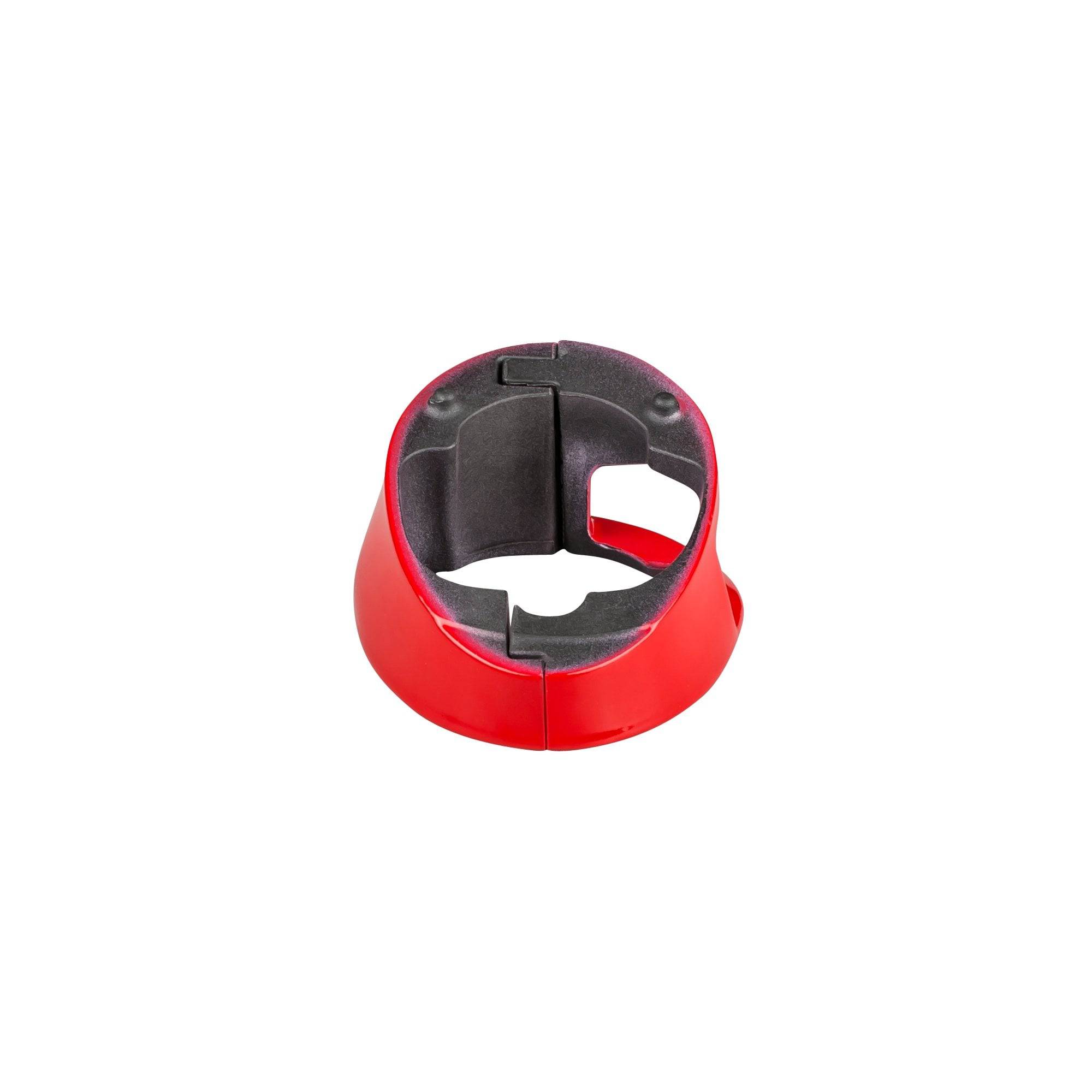 Trek Madone 9 Series Viper Red headset 2-piece top cover for bike components, designed for Trek road bike frames.