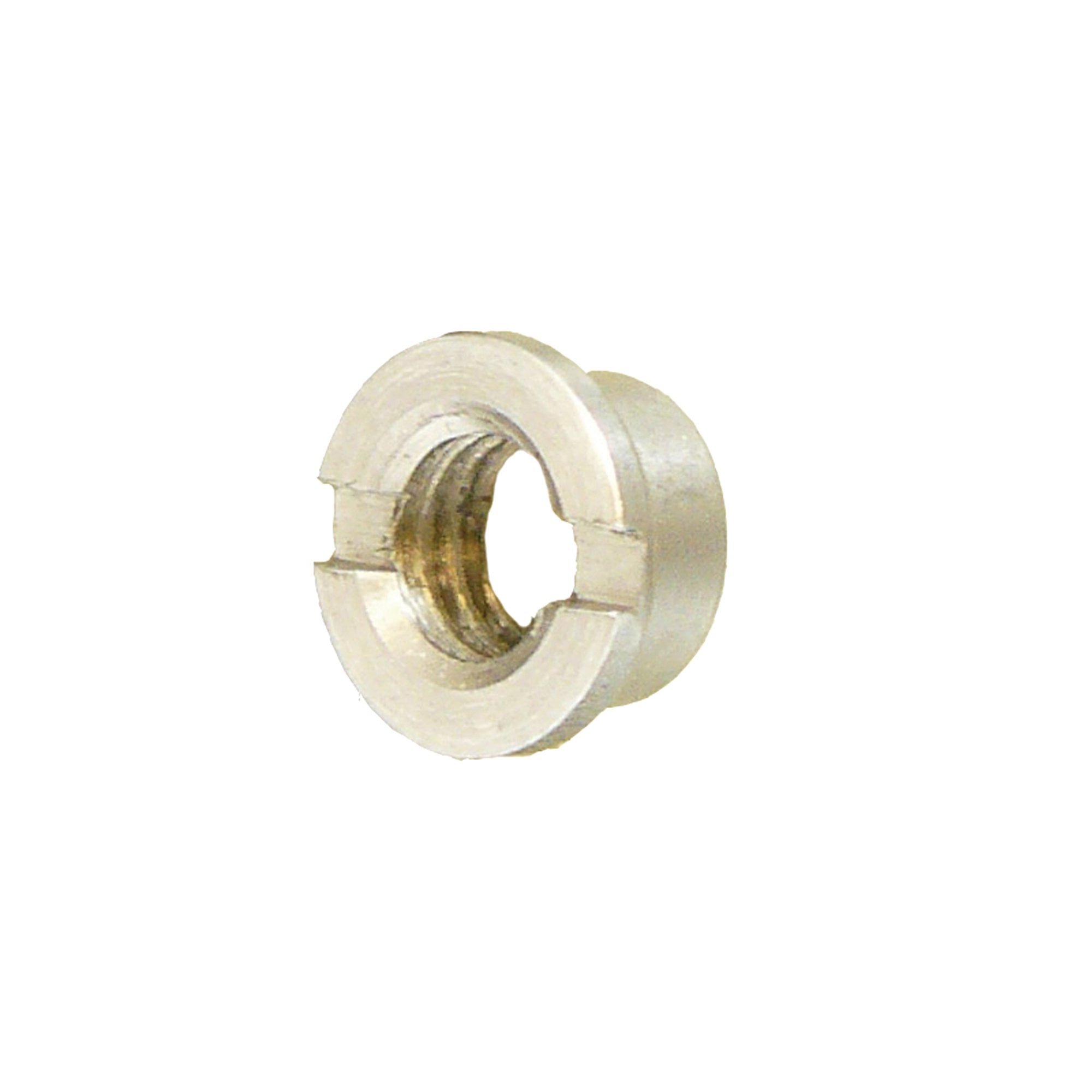 Trek chainring-style rear derailleur hanger fastener replacement part for bicycle components, shown in a close-up image.