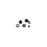 Trek Convert hardtail bike rear derailleur dropout hanger replacement component, used in bike maintenance and repairs.