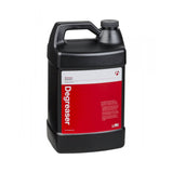 Bontrager bike degreaser and lubricant cleaner with citrus scent for drivetrain maintenance, shown in a workshop setting.